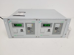 Thumbnail image of Servomex 1440 Gas Analyser Twin Double Unit Lab