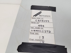 Thumbnail image of Servomex 1440 Gas Analyser Twin Double Unit Lab