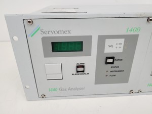 Thumbnail image of Servomex 1440 Gas Analyser Twin Double Unit Lab