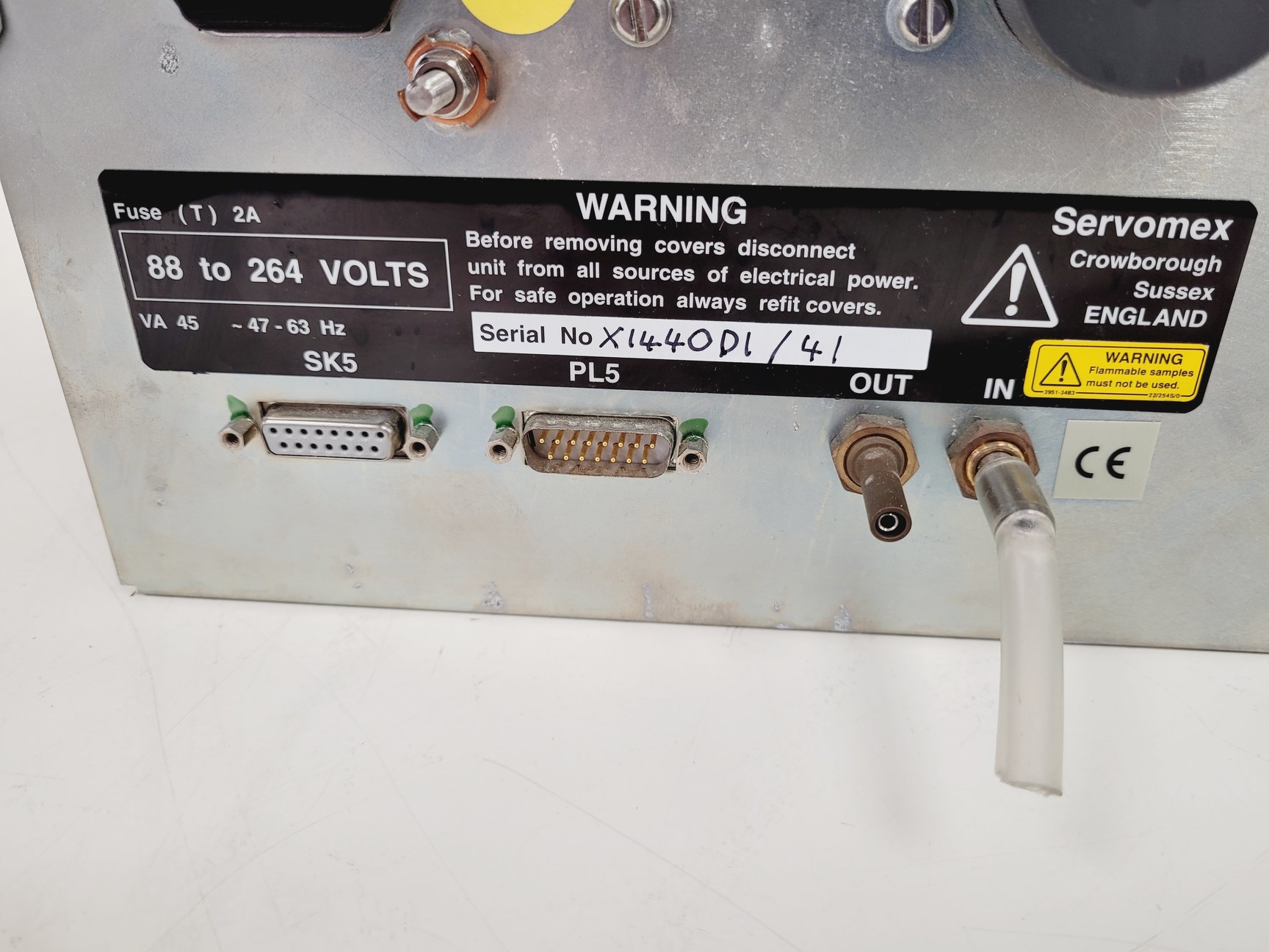 Image of Servomex 1440 Gas Analyser Double Twin Unit Lab Spares/Repairs