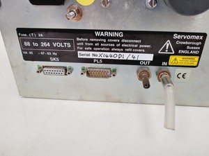 Thumbnail image of Servomex 1440 Gas Analyser Double Twin Unit Lab Spares/Repairs