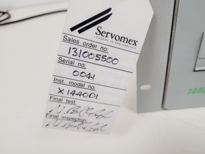Thumbnail image of Servomex 1440 Gas Analyser Double Twin Unit Lab Spares/Repairs