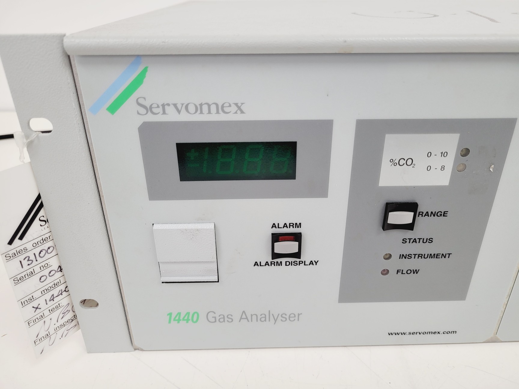 Image of Servomex 1440 Gas Analyser Double Twin Unit Lab Spares/Repairs