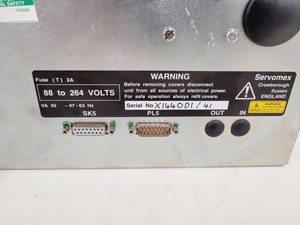 Thumbnail image of Servomex 1440 Gas Analyser Double Twin Unit Lab Spares/Repairs