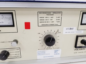 Thumbnail image of Polaron SEM Vacuum Coating System for Wafer Processing Lab