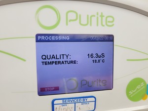 Thumbnail image of Purite Select A40 IT Water Purification System  Type - L300105 Lab