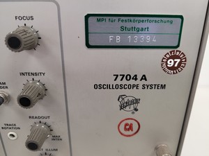 Thumbnail image of Tektronix 7704 A Oscilloscope System Lab