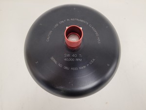 Thumbnail image of Beckman Centrifuge Rotor  SW 40 T1 (No Tubes/Buckets) Lab