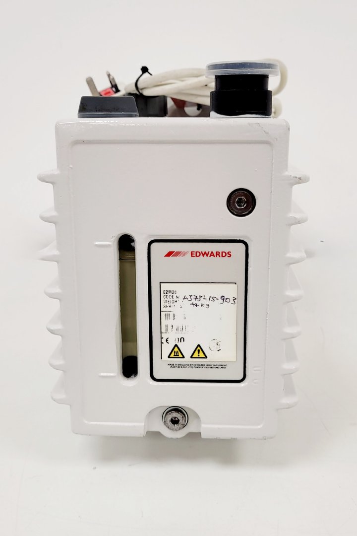 Image of Edwards 28 Two Stage Rotary Vane Vacuum Pump  Model - E2M28 Lab