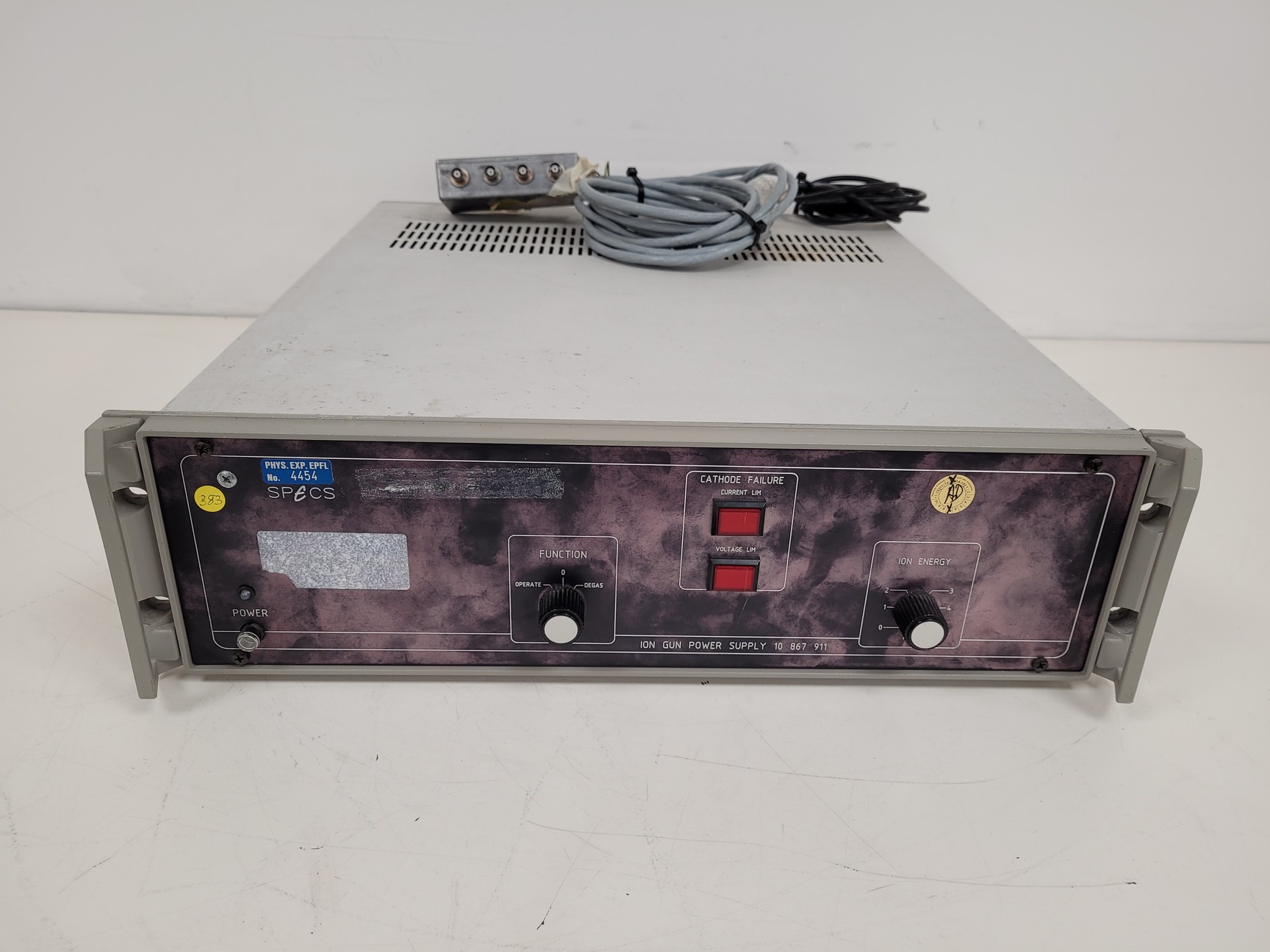 Image of Specs Ion Source Power Supply 10 867 911 Lab