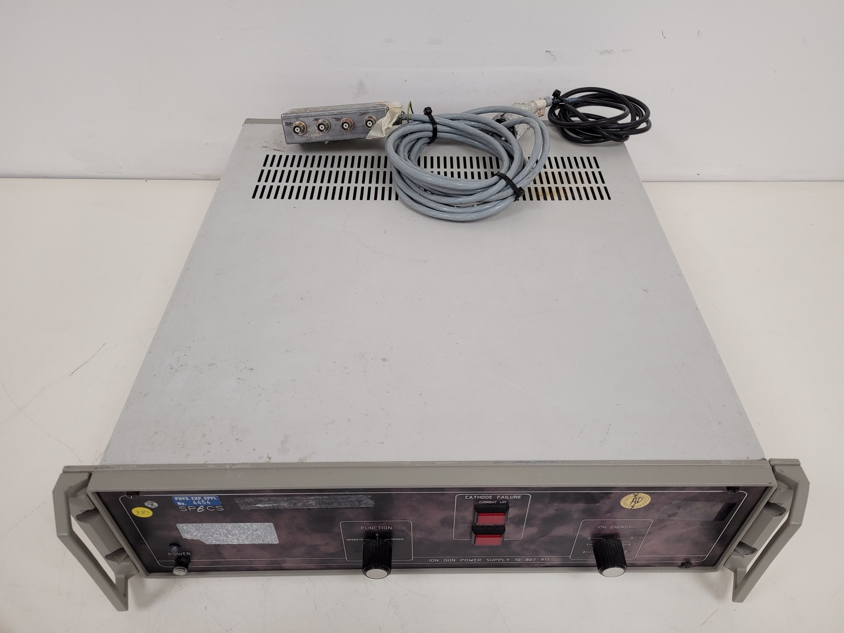 Image of Specs Ion Source Power Supply 10 867 911 Lab