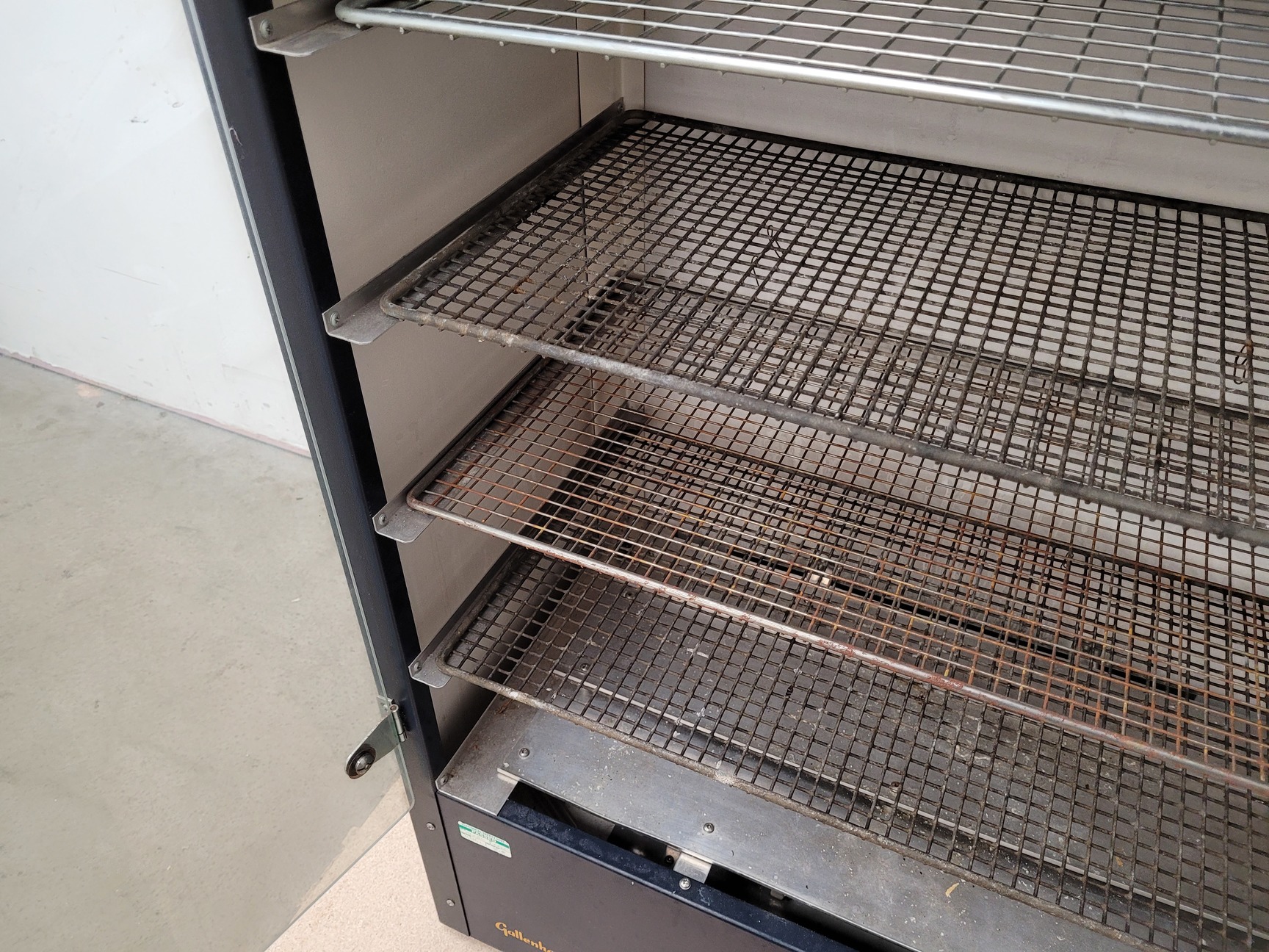 Image of Gallenkamp 200L Twin Door Drying Cabinet Cat no. OVL-220-010W with 5 Shelves Lab