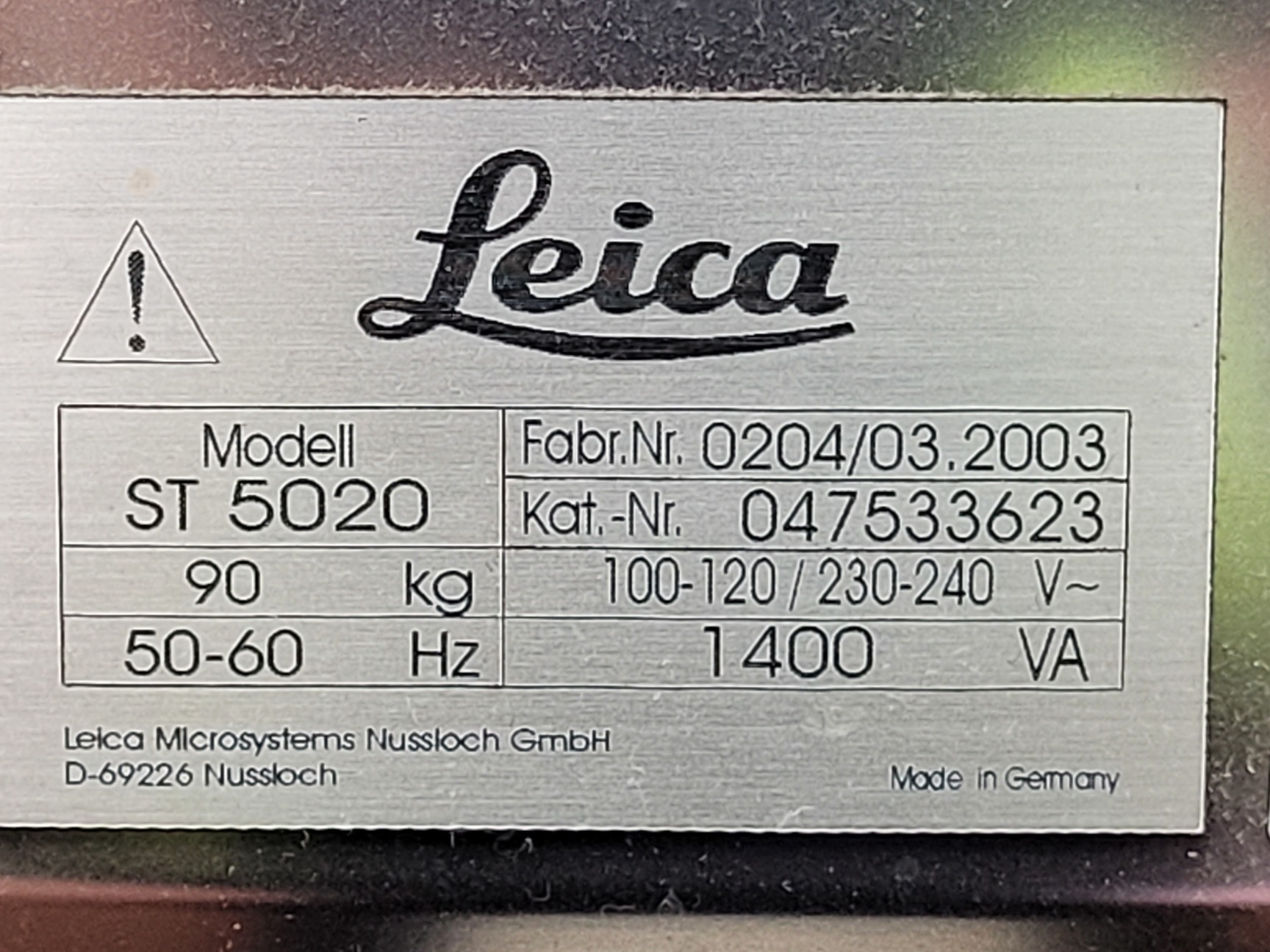 Image of Leica ST5020 Multistainer Slide Stainer Cat no. 047533623 Lab
