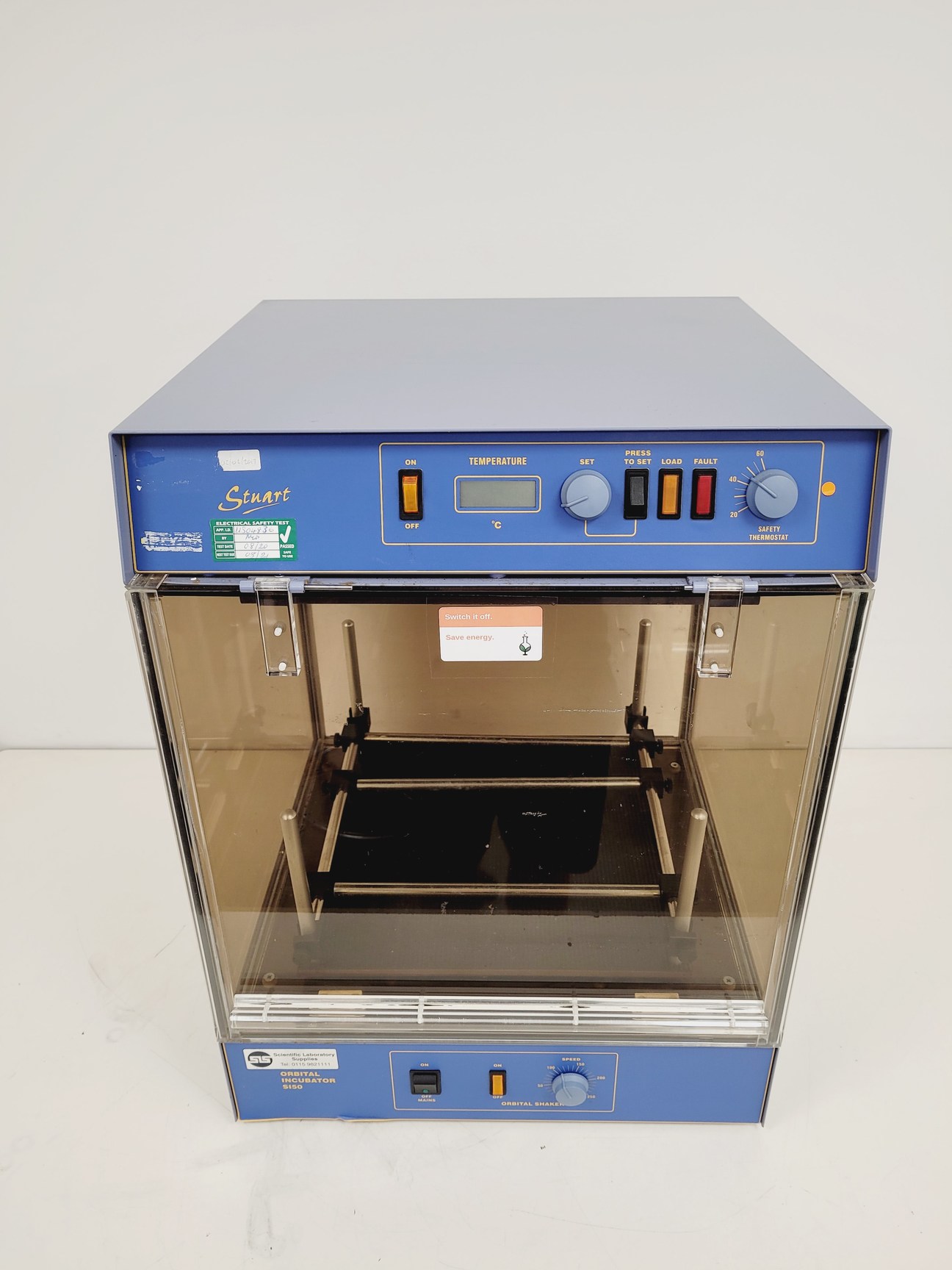 Image of Stuart SI50 Orbital Incubator Platform Shaker Lab