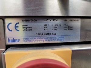Thumbnail image of Huber Unistat 380W Refrigerated Heating Circulator Lab