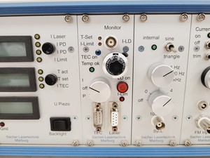 Thumbnail image of Sacher Lasertechnik Lasertex Laser System - TEC500 MLD1000 Lab