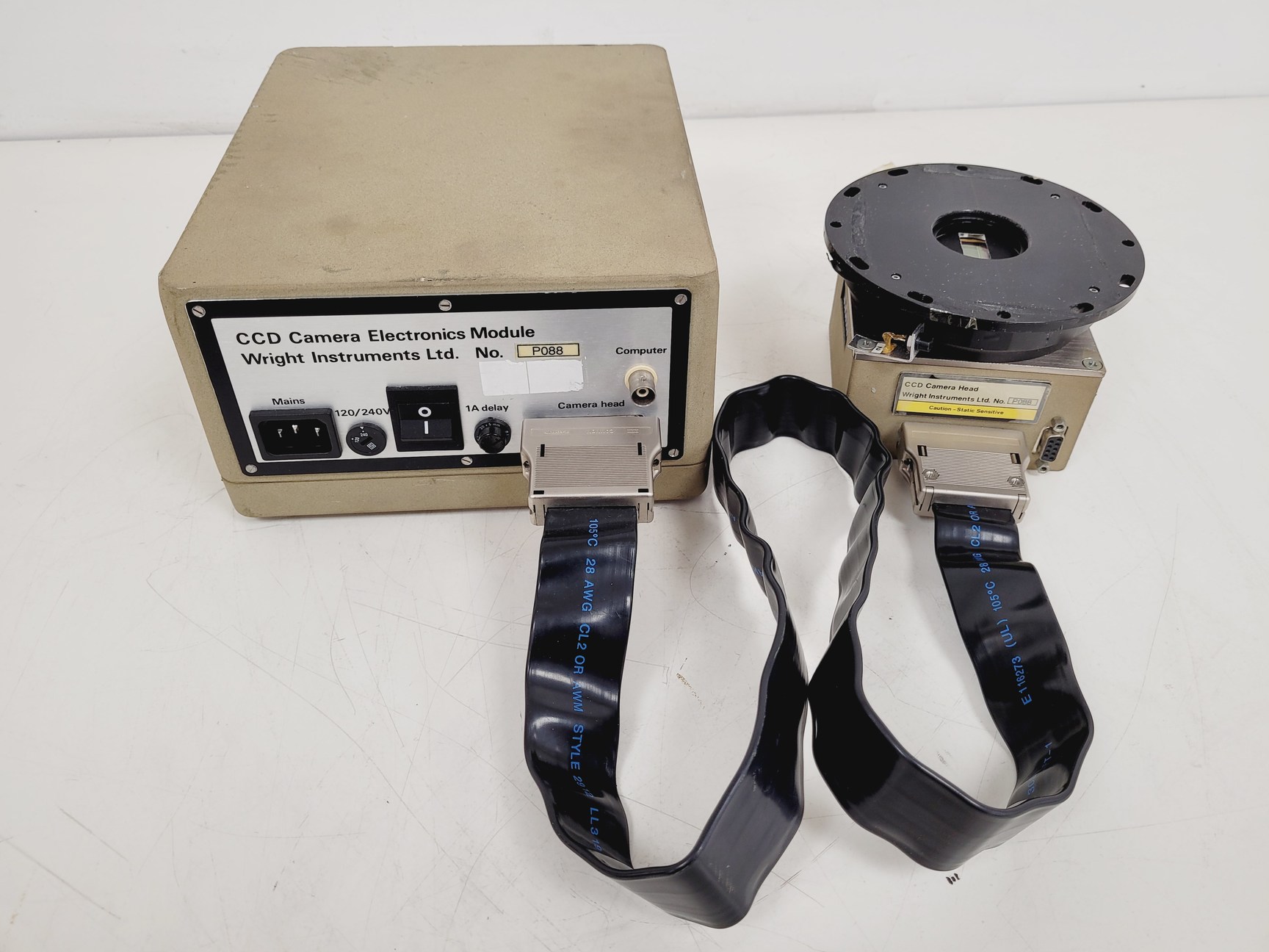 Image of Wright Instruments CCD Camera Head & Electronics Module  No. P088 Lab