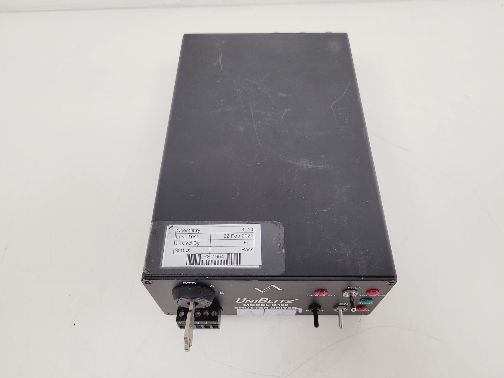 Image of UniBlitz Shutter Driver Mod LS6T2 & Shutter Model D122 Lab