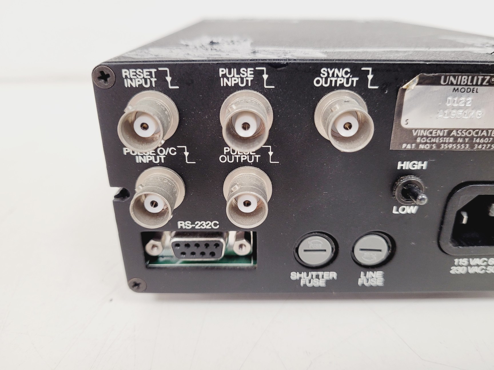 Image of UniBlitz Shutter Driver LS6T2 & Model D122 Shutter  Lab