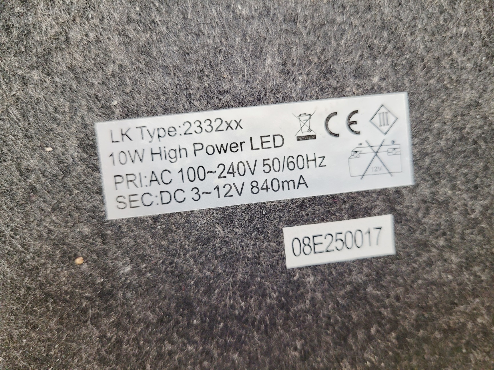 Image of 121 x LK Type - 2332xx  10W High Power LED Desk Lamps