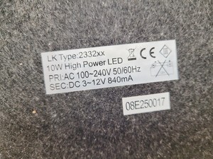 Thumbnail image of 121 x LK Type - 2332xx  10W High Power LED Desk Lamps