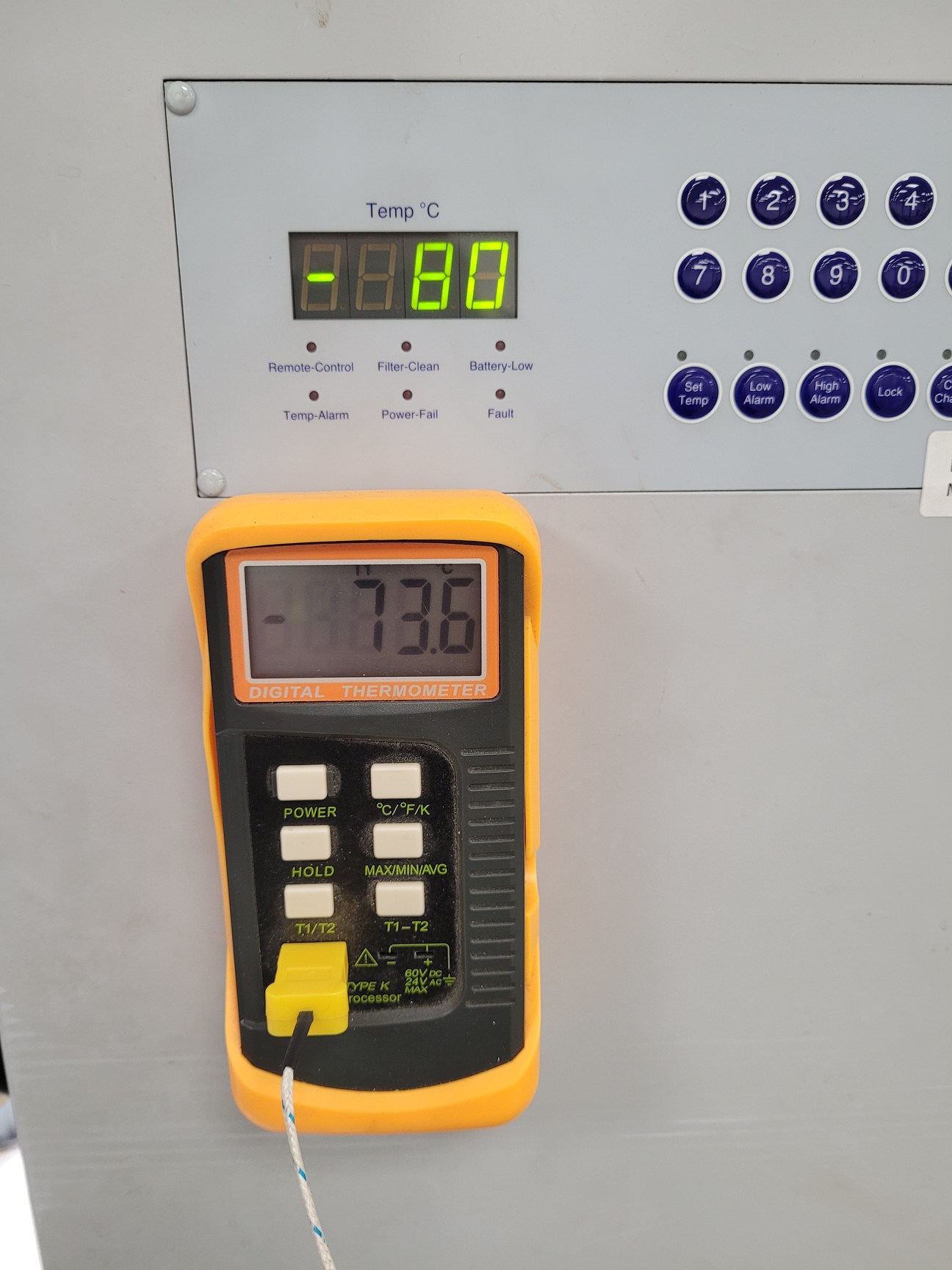 Image of RS Biotech Eclipse 600 Ultra-Low Temperature Freezer Part no. 05600-230 Lab
