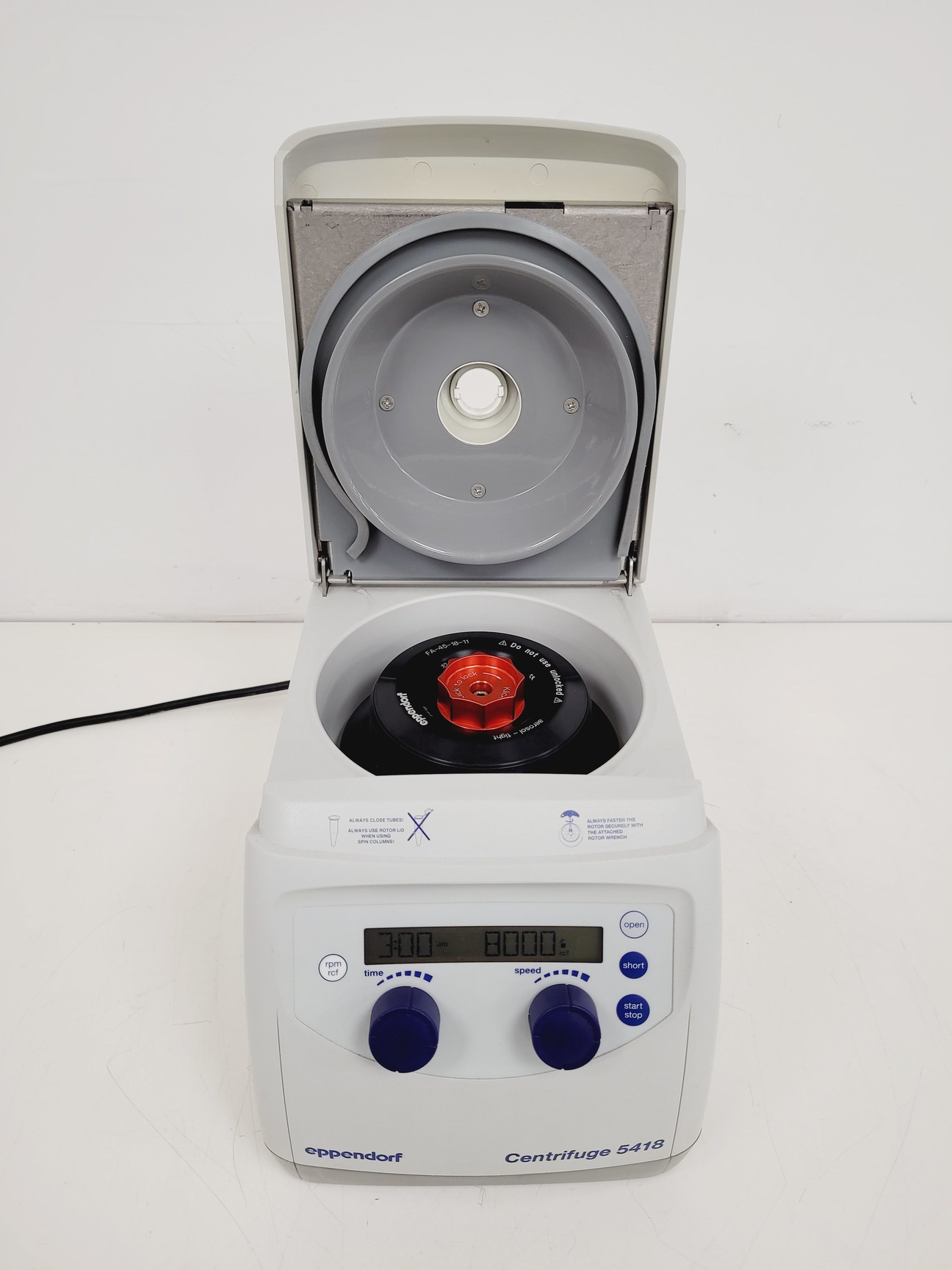 Image of Eppendorf Benchtop Centrifuge Model - 5418 + 14000rpm Rotor  FA-45-18-11 Lab