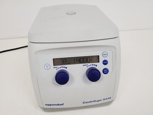 Thumbnail image of Eppendorf Benchtop Centrifuge Model - 5418 + 14000rpm Rotor  FA-45-18-11 Lab