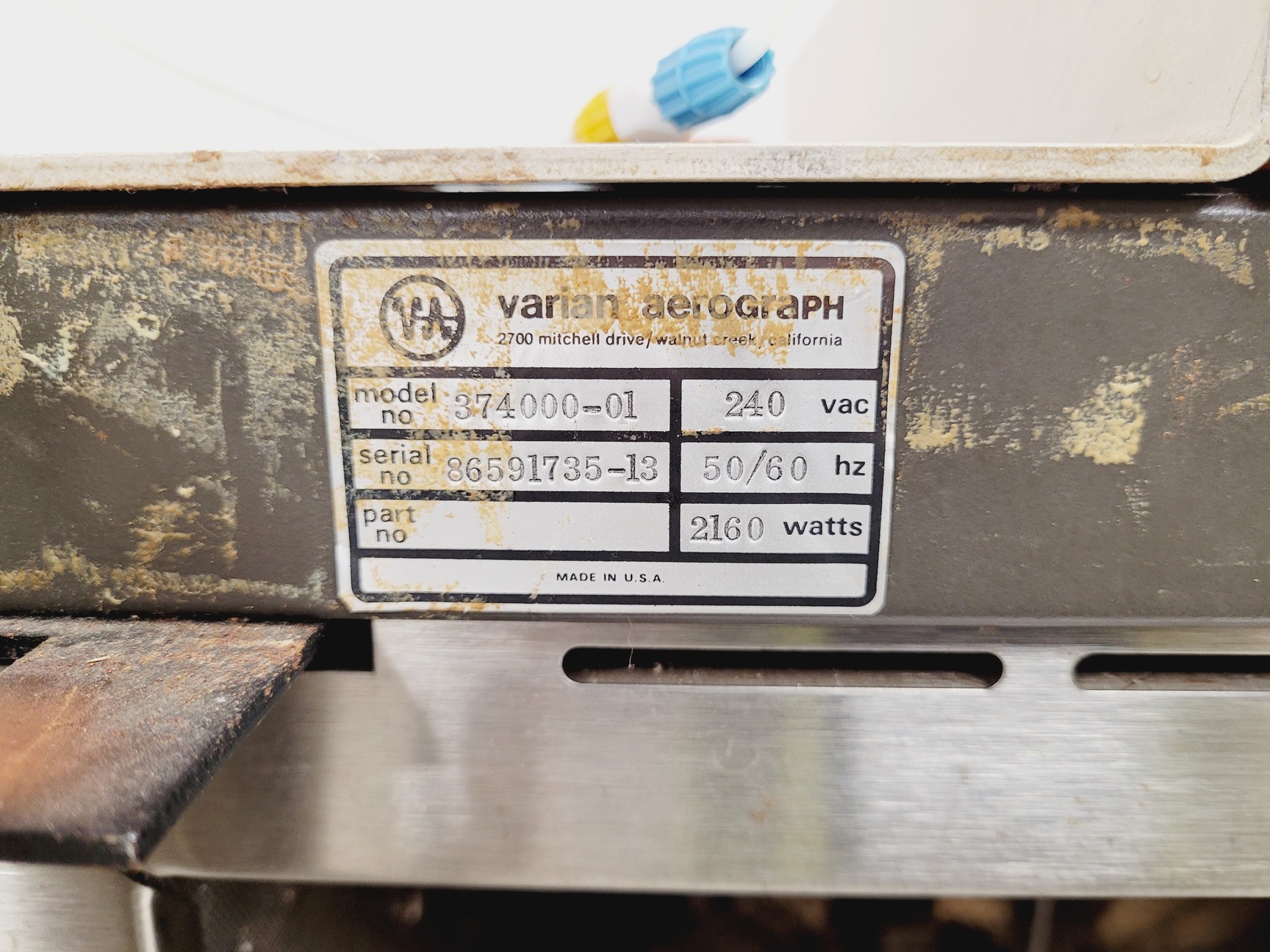 Image of Varian GC Gas Chromatograph  Model - 3700 - 374000-01 Lab Spares/Repairs