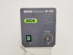 Thumbnail image of Buchi Rotovapor R-114  Type - R-114V29P B-480 Rotary Evaporator Lab