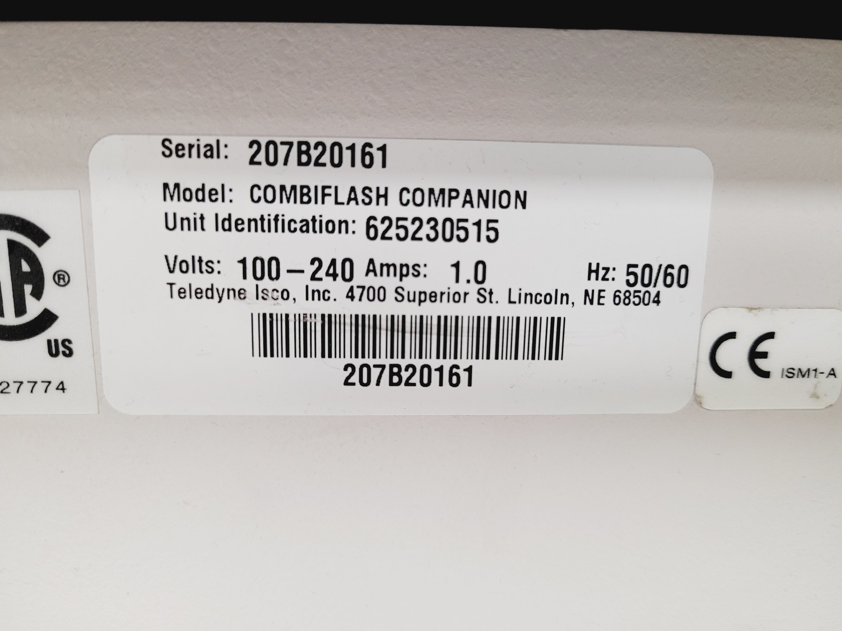 Image of Teledyne Isco CombiFlash Companion TS Personal Flash Chromatography System Lab 