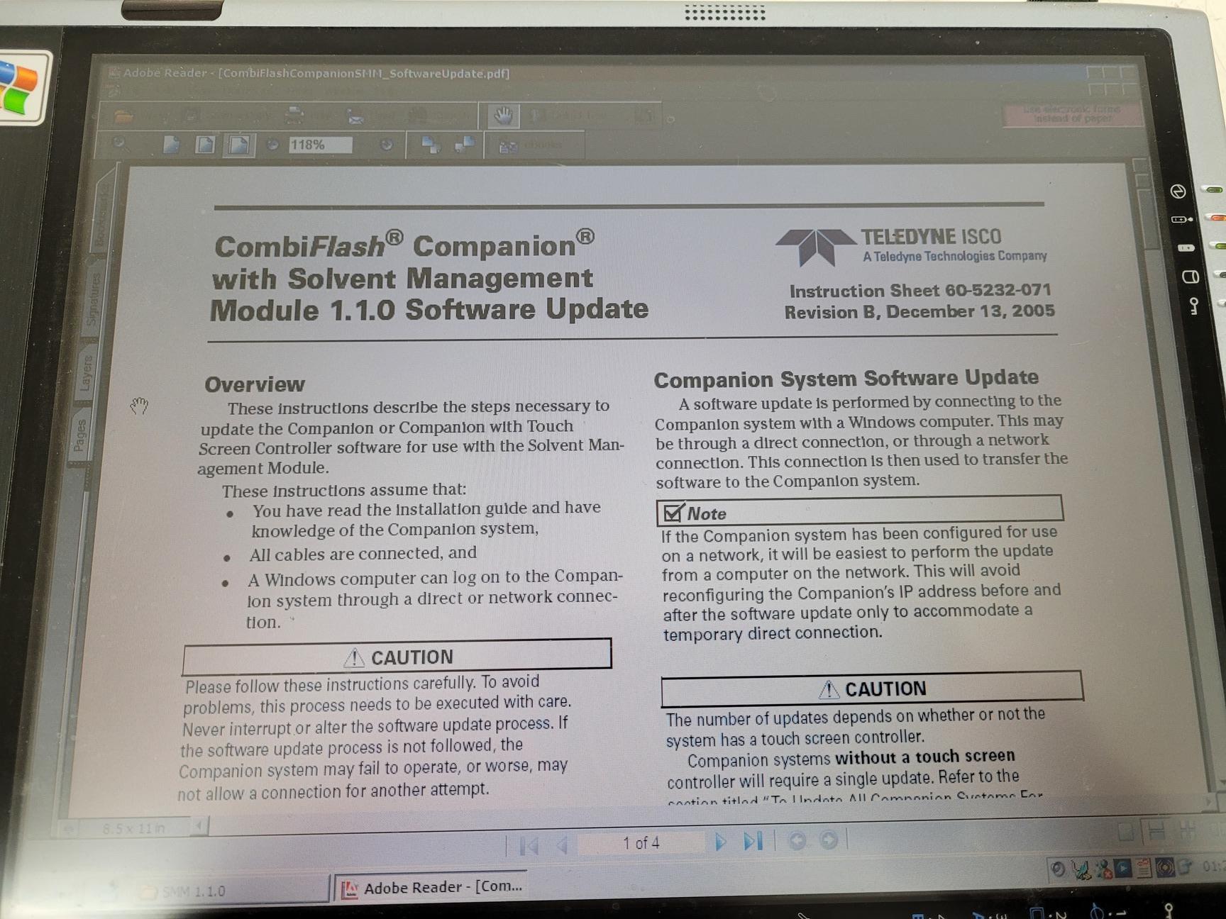 Image of Teledyne Isco CombiFlash Companion TS Personal Flash Chromatography System Lab