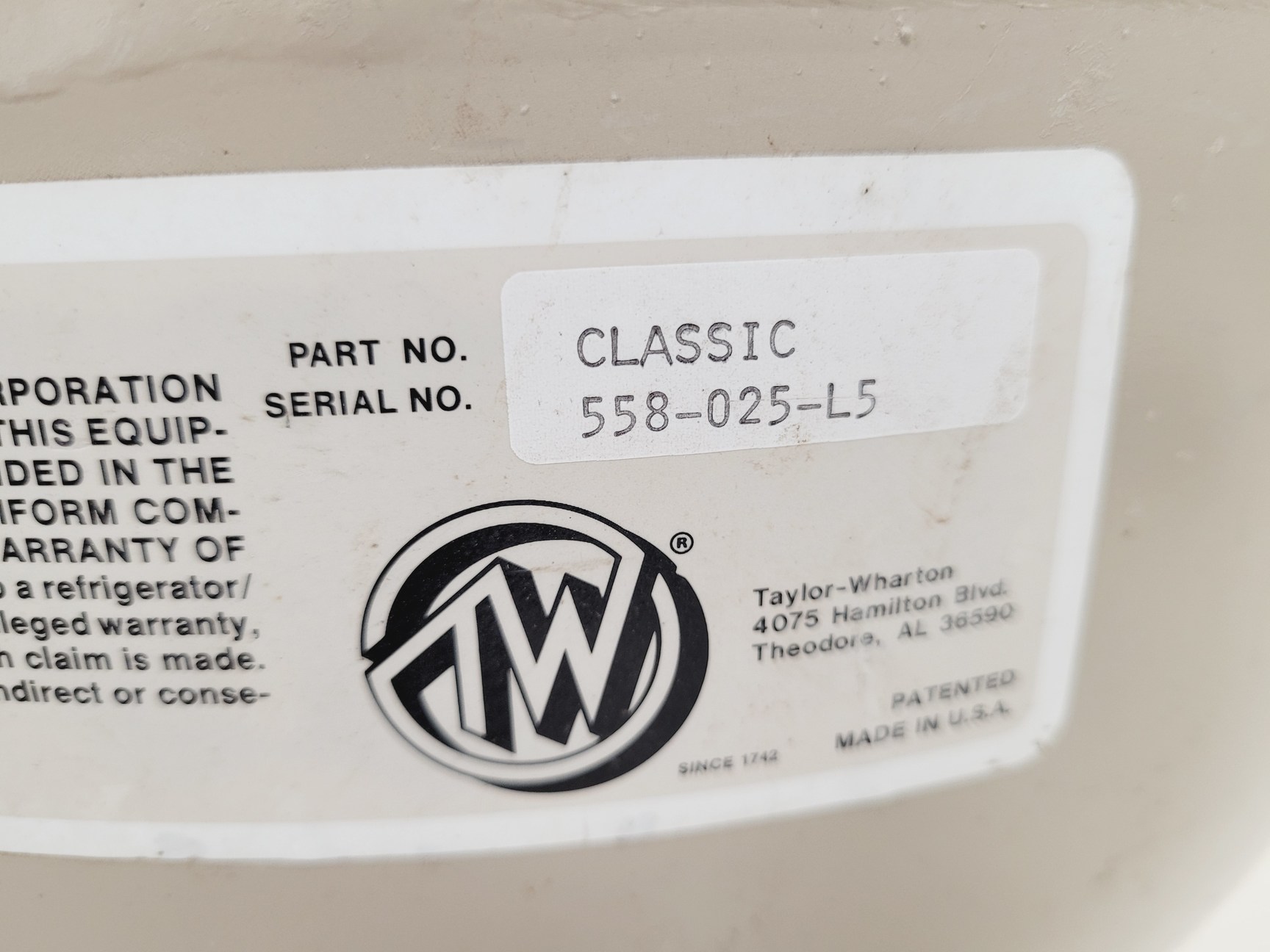 Image of Taylor Wharton Classic Liquid Nitrogen Tank 25LP Lab