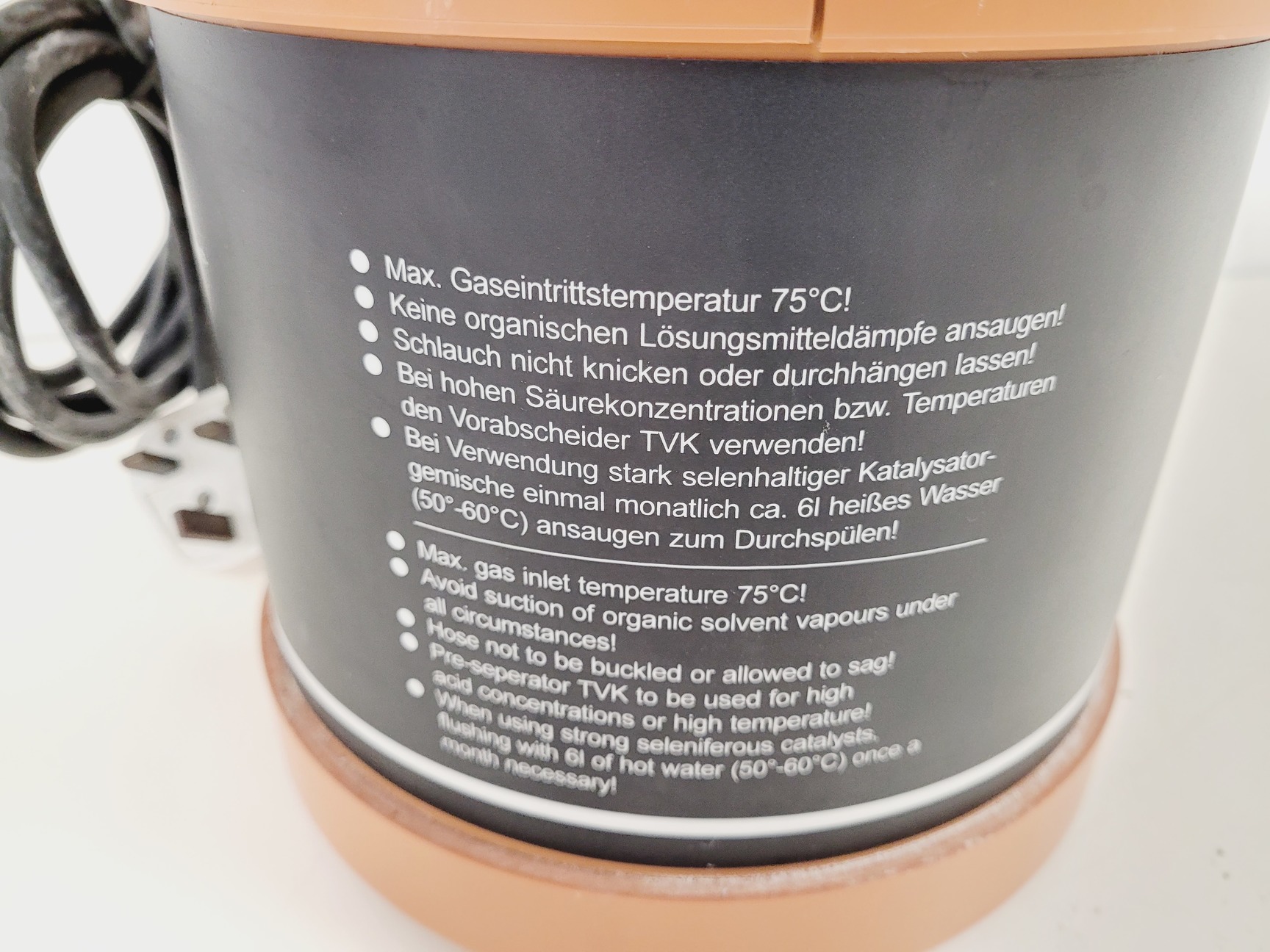 Image of Gerhardt Turbosog Scrubber Unit  Type - TUR Lab