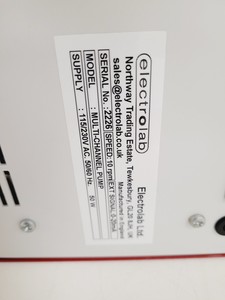 Thumbnail image of Electrolab Multi-Channel Low Flow Rate Peristaltic Pump Lab