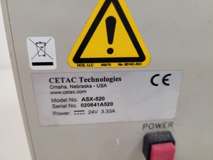 Thumbnail image of Cetac AutoSampler  Model - ASX-520 Lab