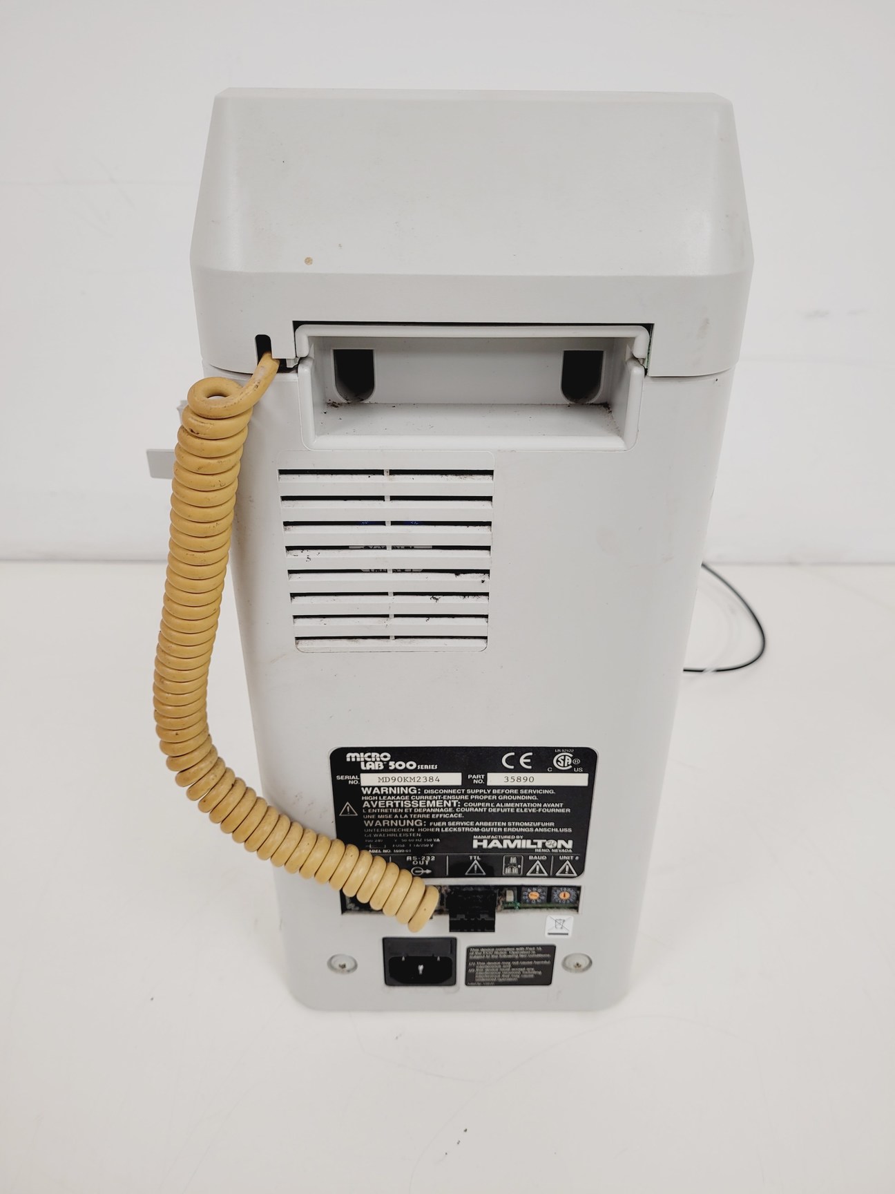 Image of Hamilton Microlab 500 Series Semi Automatic Dispenser  Part no. 35890 Lab