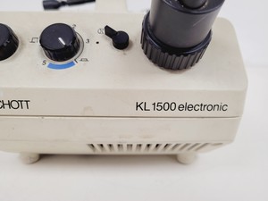 Thumbnail image of Schott KL 1500 Electronic Microscope Light Source Lab