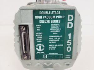 Thumbnail image of Javac Double Stage High Vacuum Pump  Model - DD150 Lab