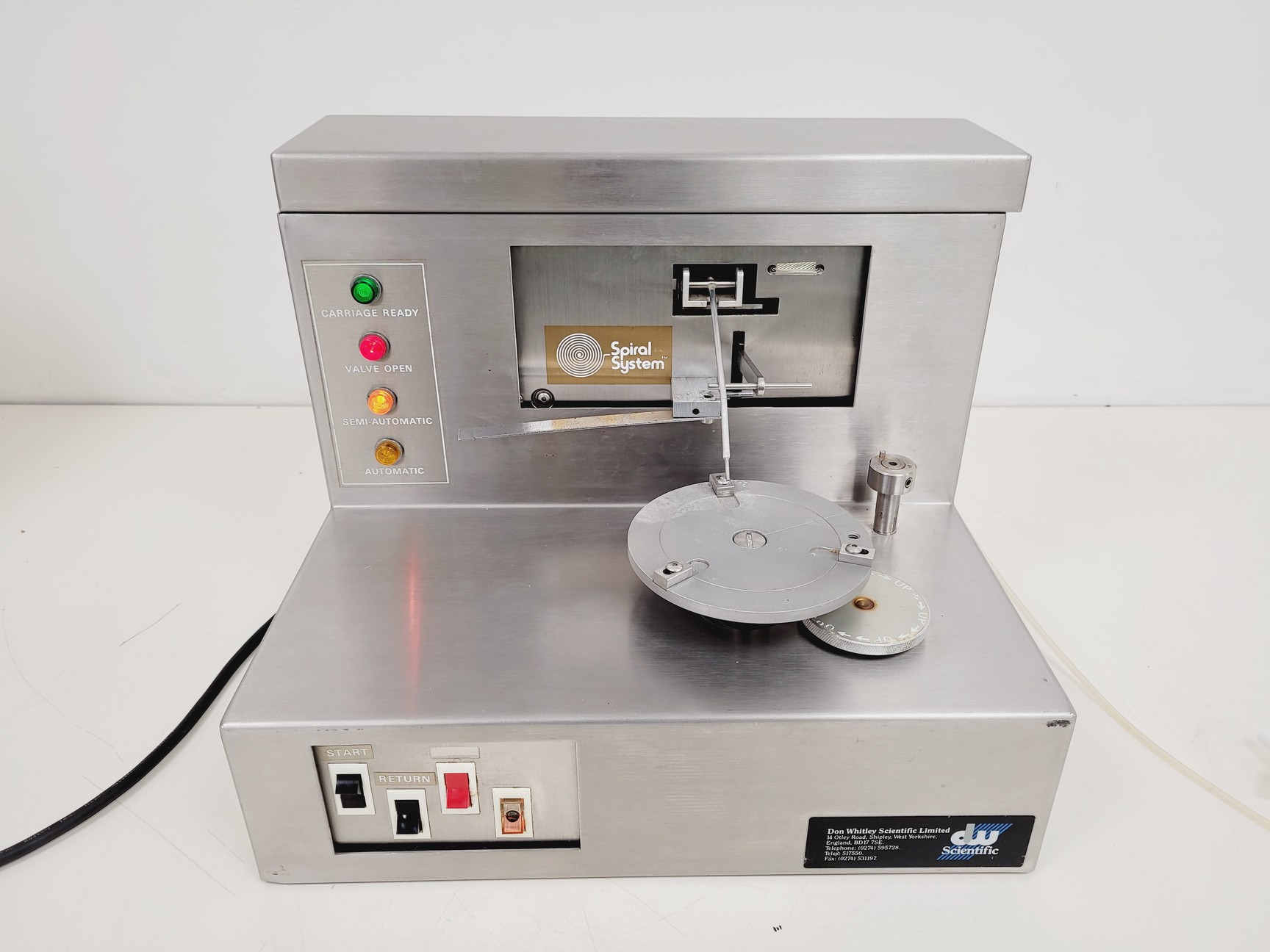 Image of DW Scientific Spiral System  Model - D Spiral Plater Lab