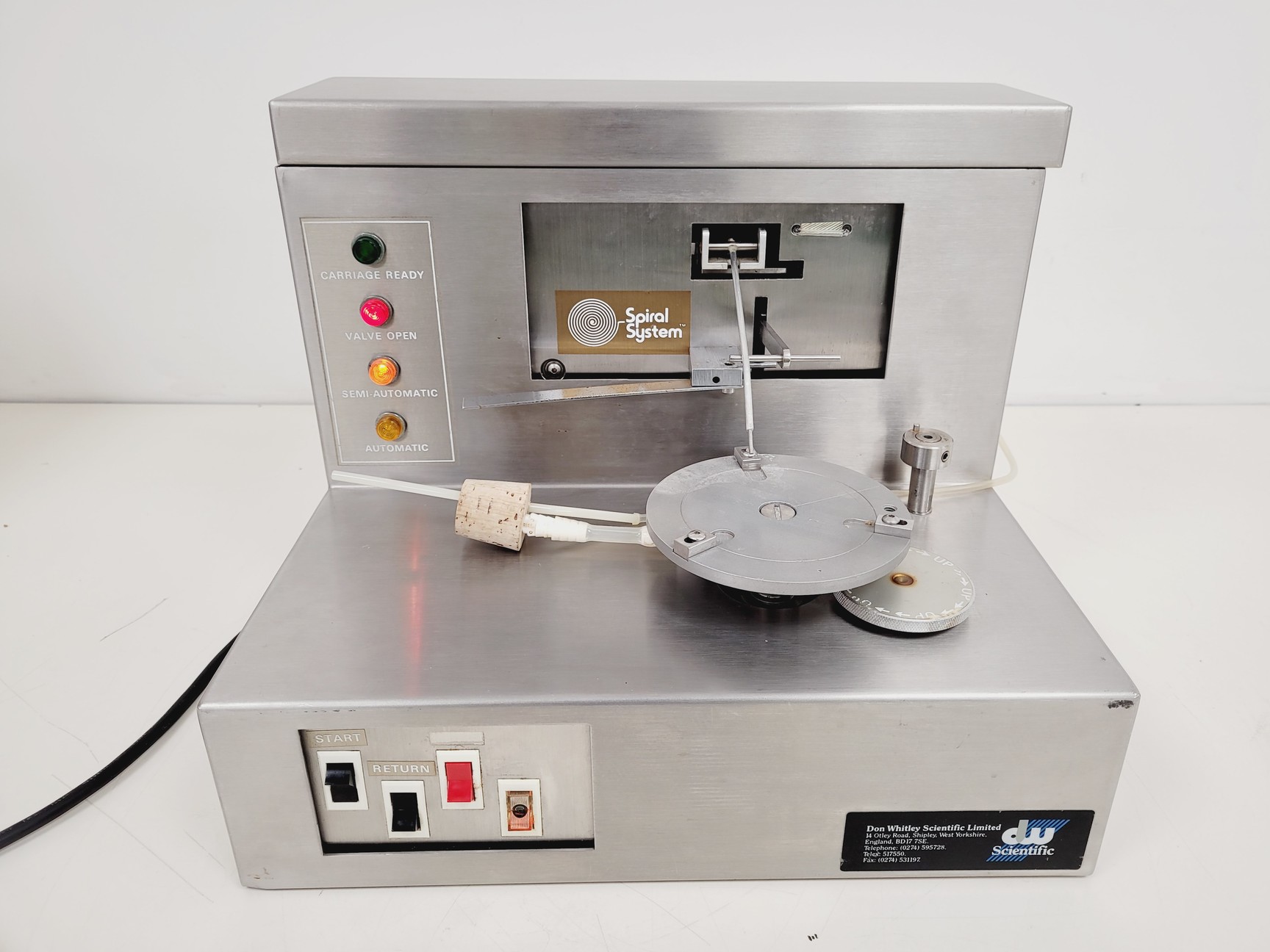 Image of DW Scientific Spiral System  Model - D Spiral Plater Lab