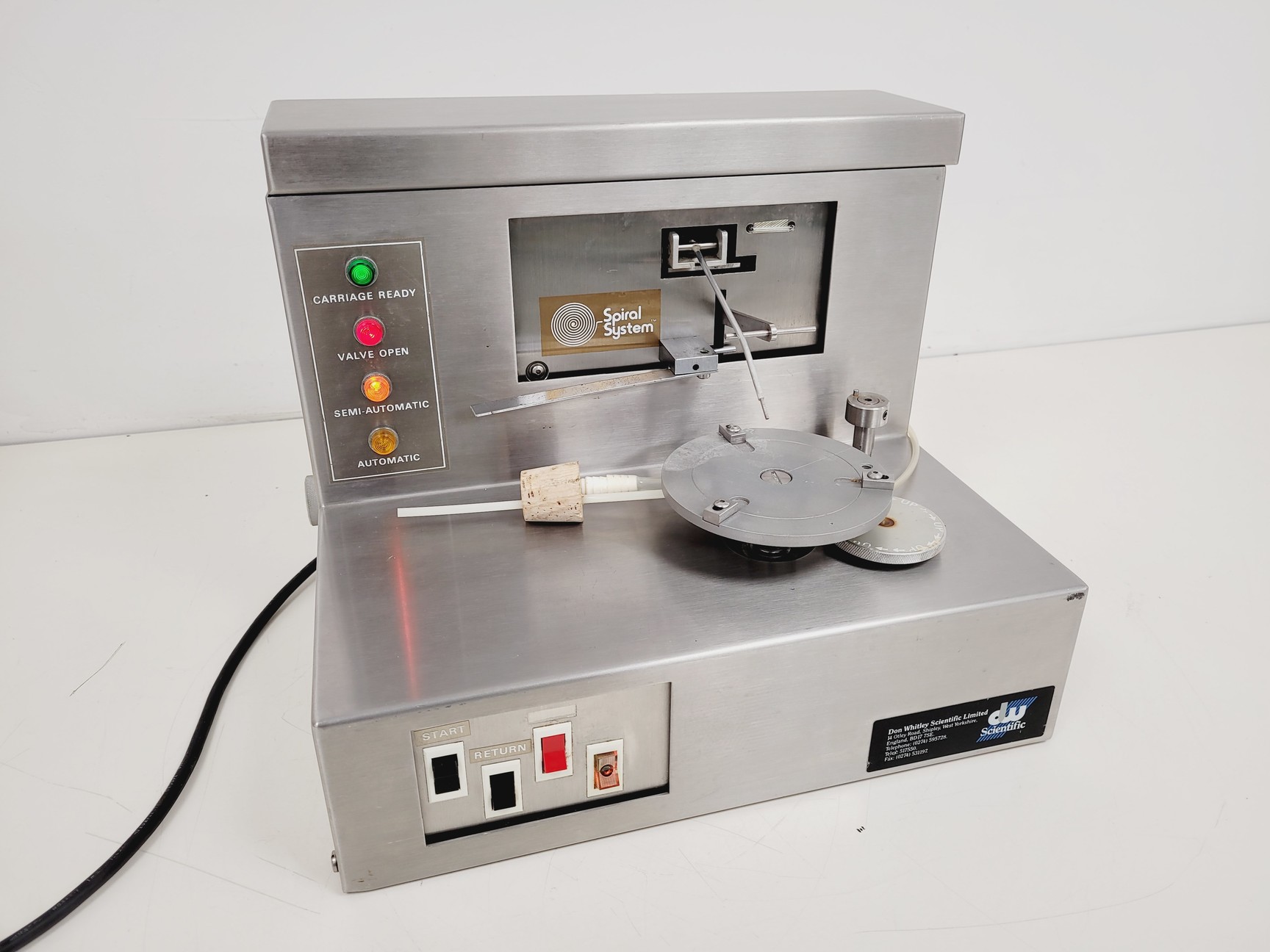 Image of DW Scientific Spiral System  Model - D Spiral Plater Lab