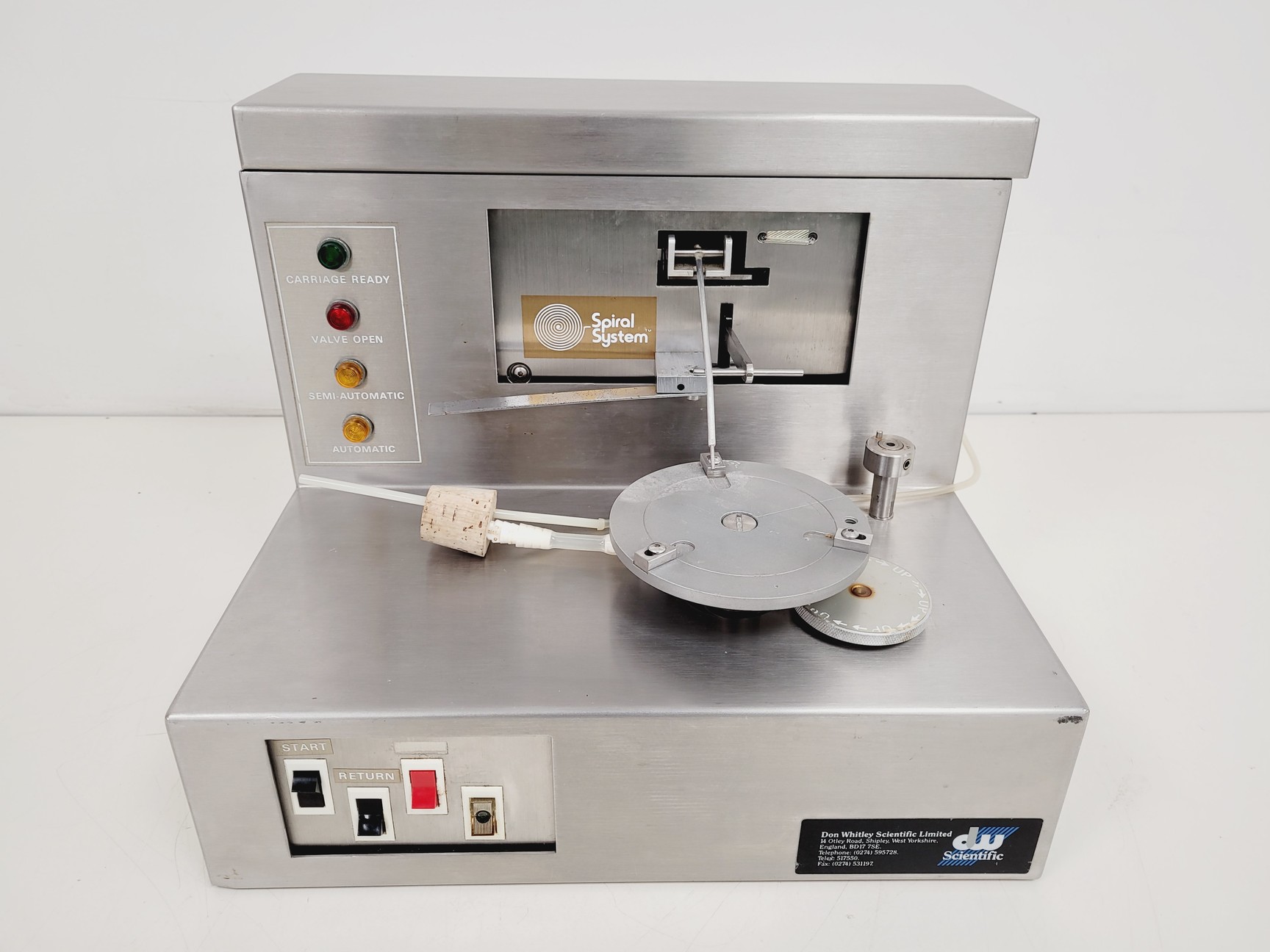 Image of DW Scientific Spiral System  Model - D Spiral Plater Lab