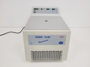 Thumbnail image of Sanyo MSE Refrigerated Centrifuge  Model - Hawk 15/05 with 15000rpm Rotor Lab