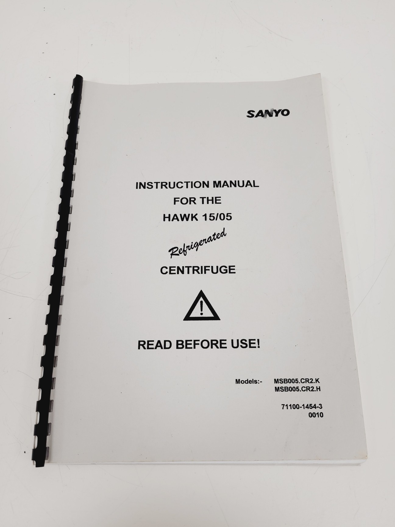 Image of Sanyo MSE Refrigerated Centrifuge  Model - Hawk 15/05 with 15000rpm Rotor Lab