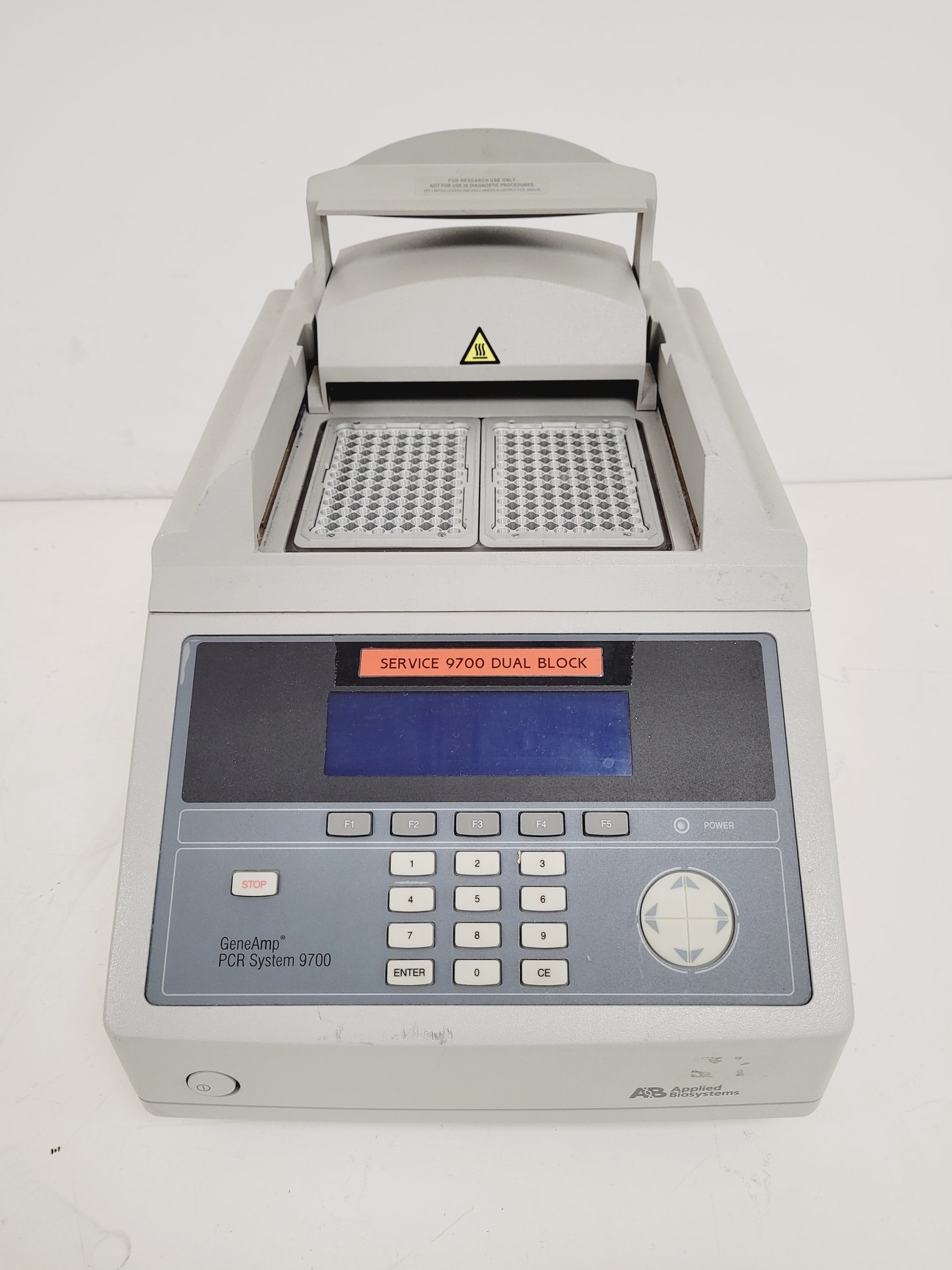 Image of Applied Biosystems GeneAmp PCR System 9700 Thermal Cycler with 2 x Blocks Lab