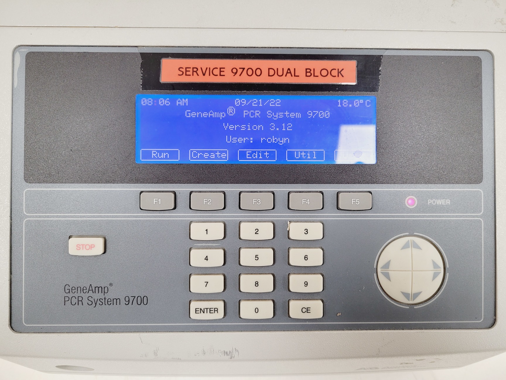 Image of Applied Biosystems GeneAmp PCR System 9700 Thermal Cycler with 2 x Blocks Lab