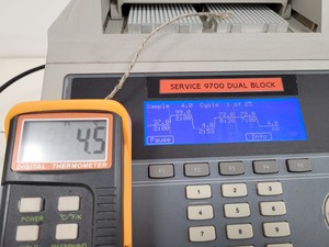 Thumbnail image of Applied Biosystems GeneAmp PCR System 9700 Thermal Cycler with 2 x Blocks Lab