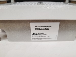 Thumbnail image of Applied Biosystems GeneAmp PCR System 9700 Thermal Cycler with 2 x Blocks Lab