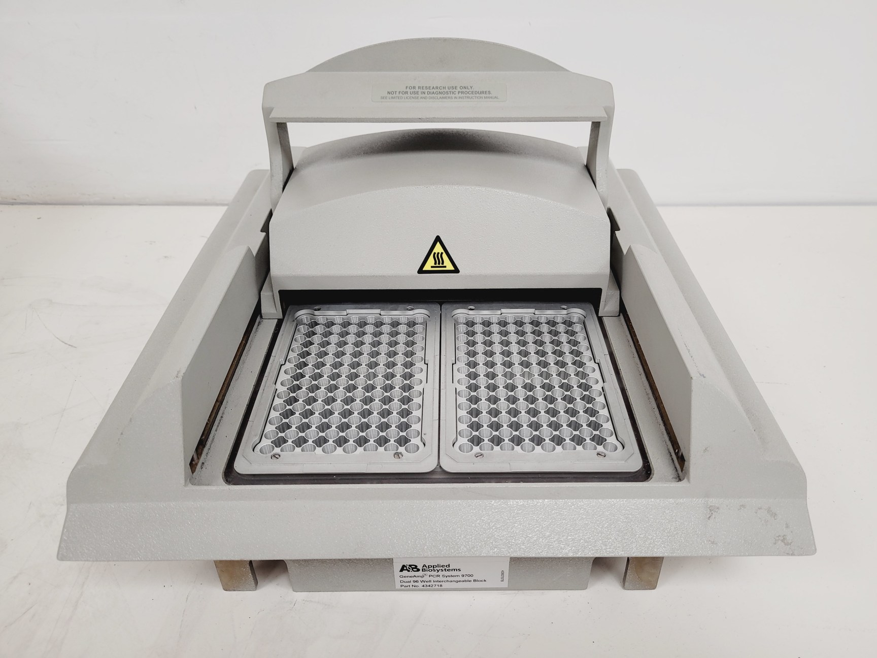 Image of Applied Biosystems GeneAmp PCR System 9700 Thermal Cycler with 2 x Blocks Lab